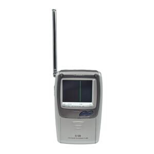 Casio TV-990B Ti-STN LCD Color Portable Pocket TV Analog Tested Powers On